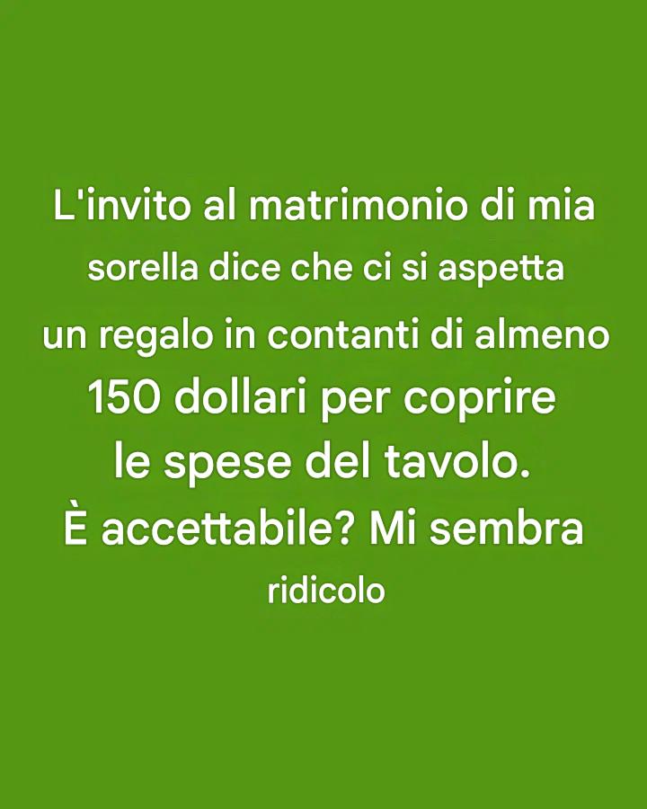 È maleducato chiedere agli invitati a un matrimonio un regalo minimo in denaro? Il dibattito che divide i matrimoni moderni