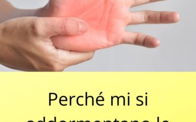 Perché mi si addormentano le mani mentre dormo?