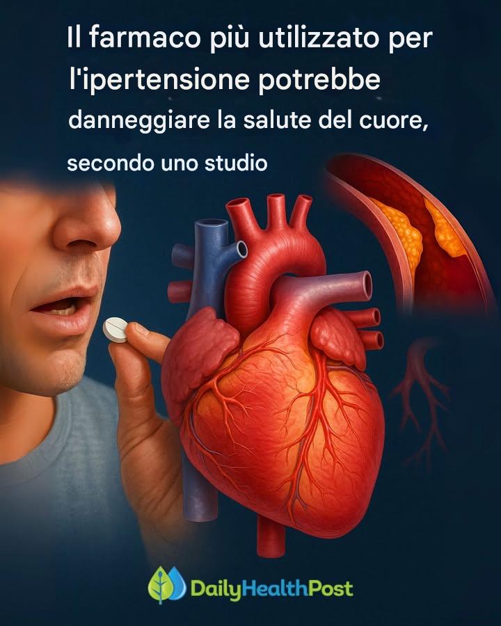 Uno studio rivela che il farmaco più utilizzato per l’ipertensione potrebbe nuocere al cuore