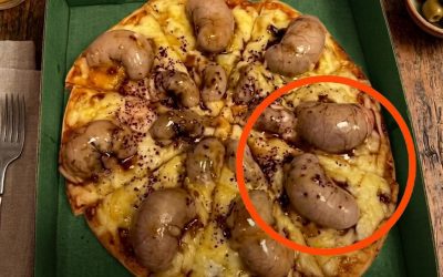 Le strane forme sulla mia pizza