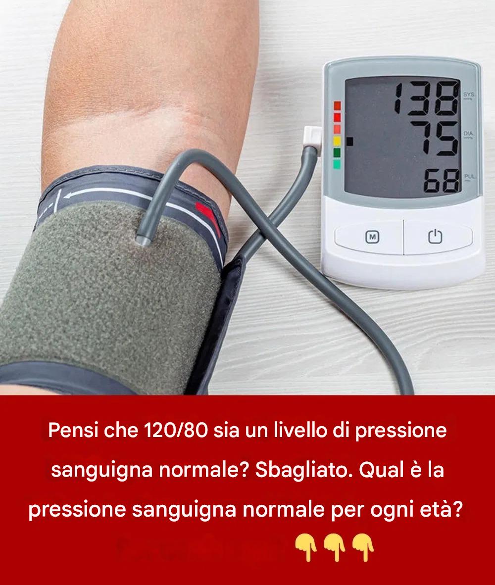 Qual è la pressione sanguigna normale per ogni età?