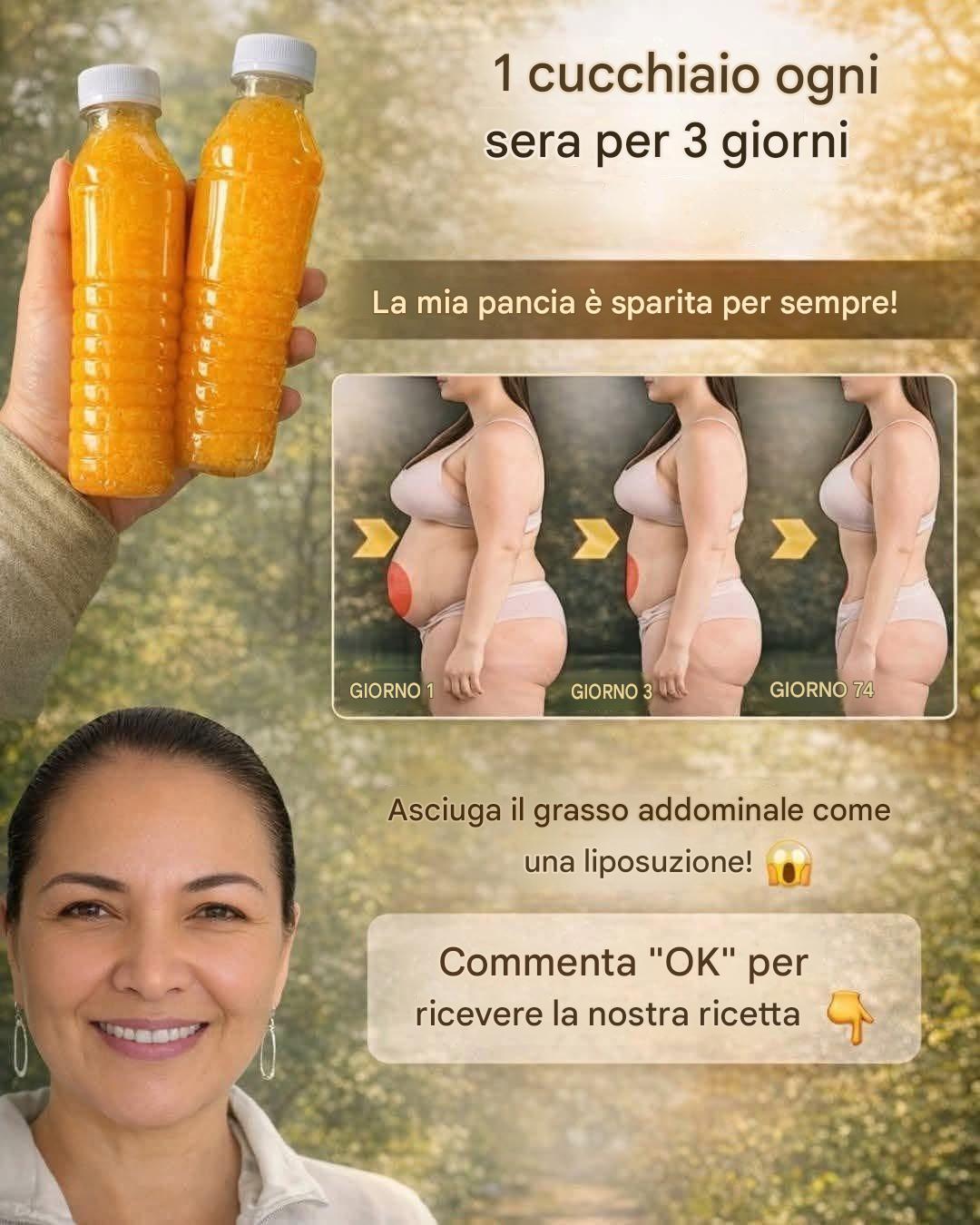 Bevanda disintossicante per una pancia piatta