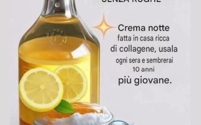 Crema notte fatta in casa per una pelle luminosa – Versione realistica
